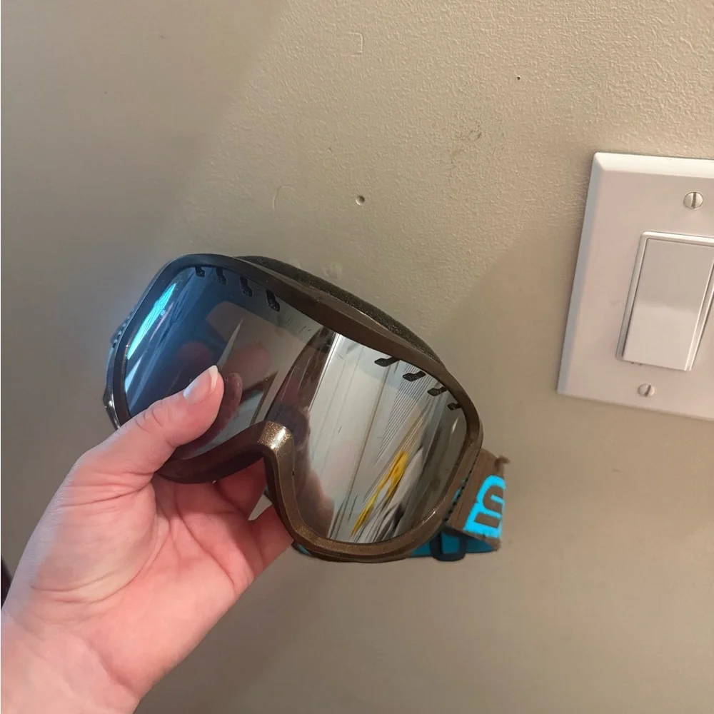 Scott Brown Goggles with Blue Strap